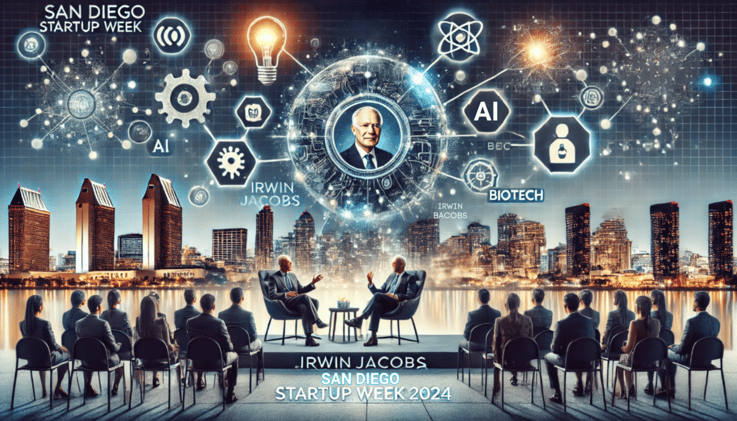 San Diego Startup Week 2024 40 Events and Irwin Jacobs Fireside Chat